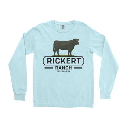 ANGUS CATTLE FARM CUSTOM LONG SLEEVE SHIRT A4
