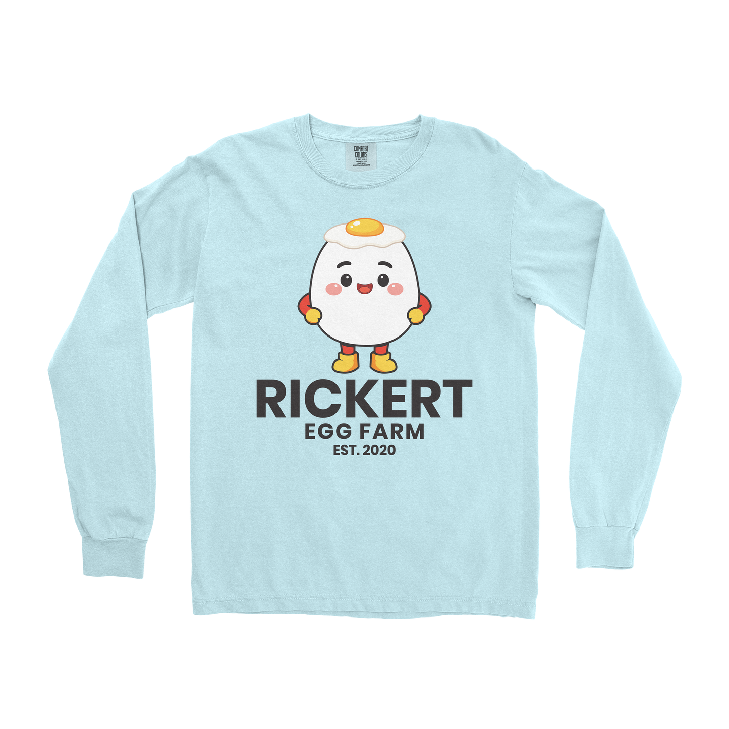 EGG FARM CUSTOM LONG SLEEVE SHIRT K12