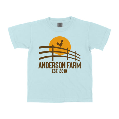 POULTRY FARM CUSTOM YOUTH SHIRT P5