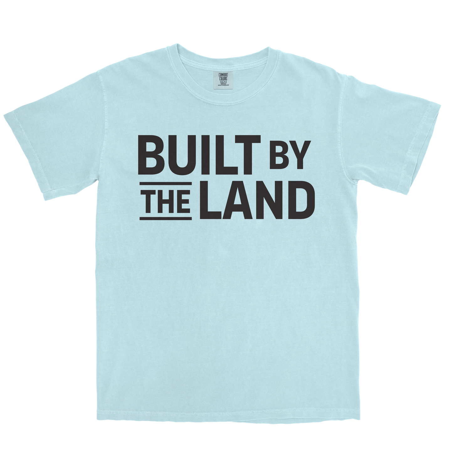 BUILT BY THE LAND SHIRT