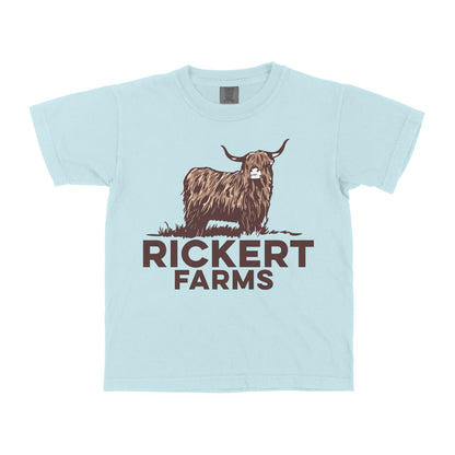 HIGHLAND CATTLE FARM CUSTOM YOUTH SHIRT L1