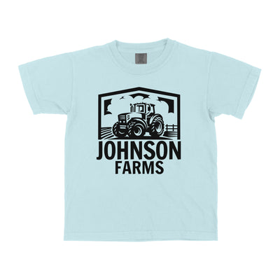 CUSTOM FARM TRACTOR YOUTH SHIRT F4