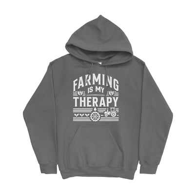 FARMING IS MY THERAPY HOODIE
