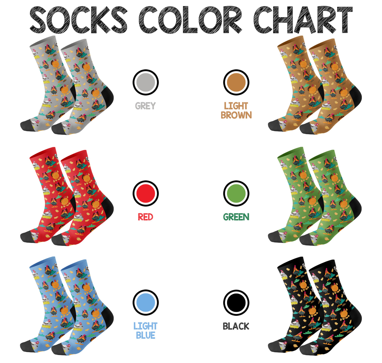 POULTRY FARM SOCKS SP3