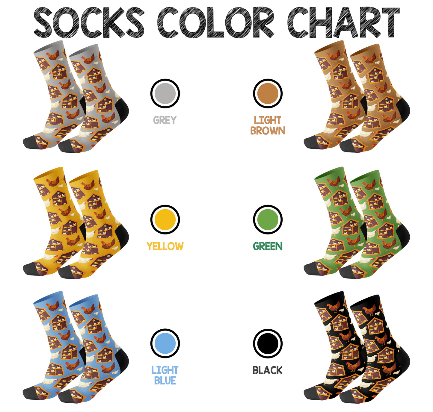 POULTRY FARM SOCKS SP1