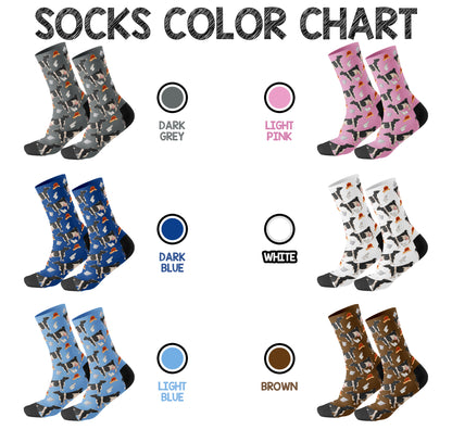 DAIRY COW FARM SOCKS SD5