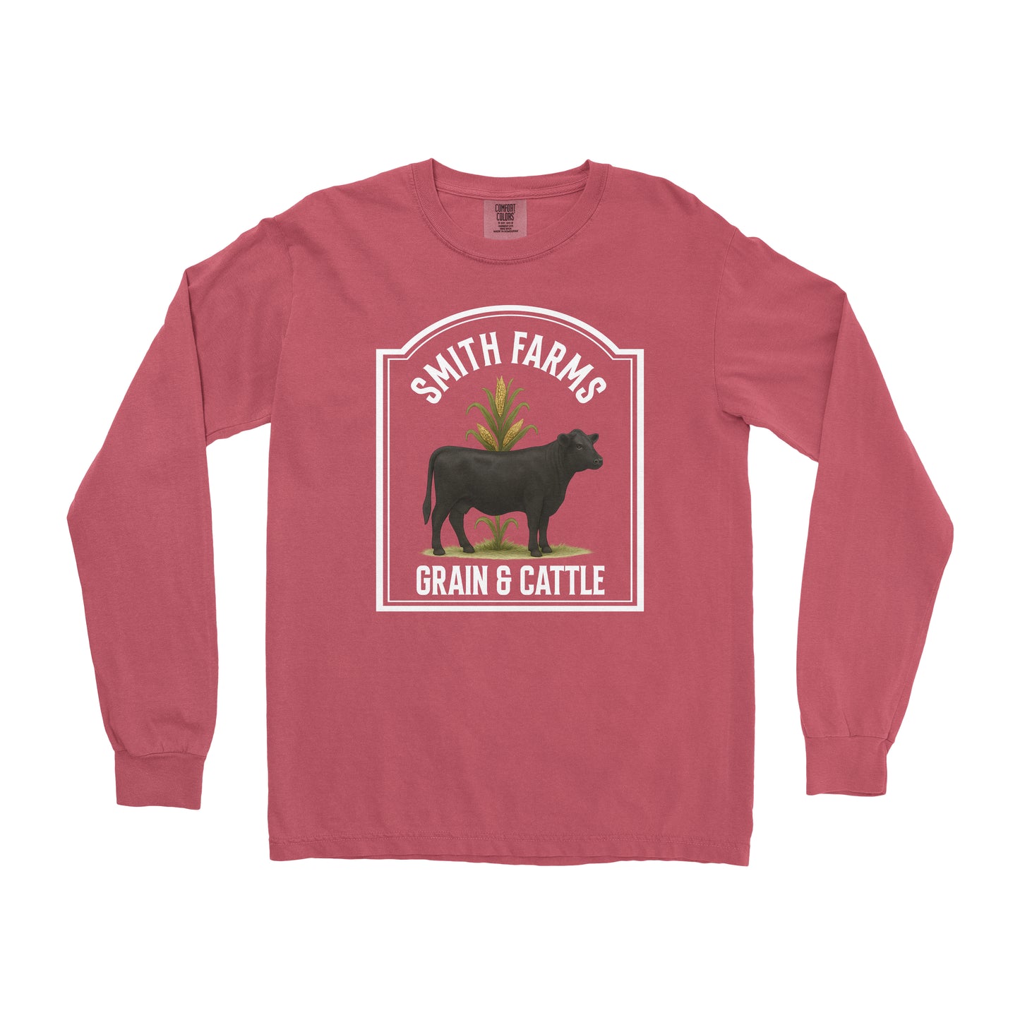 CATTLE FARM CUSTOM LONG SLEEVE SHIRT C16
