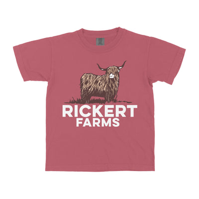 HIGHLAND CATTLE FARM CUSTOM YOUTH SHIRT L1