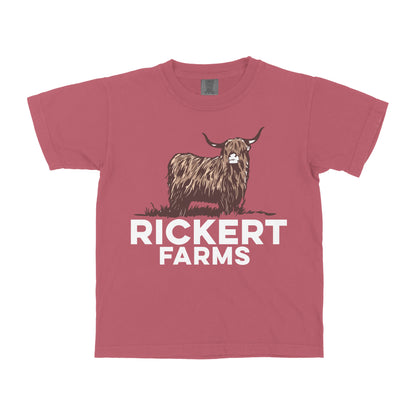 HIGHLAND CATTLE FARM CUSTOM YOUTH SHIRT L1