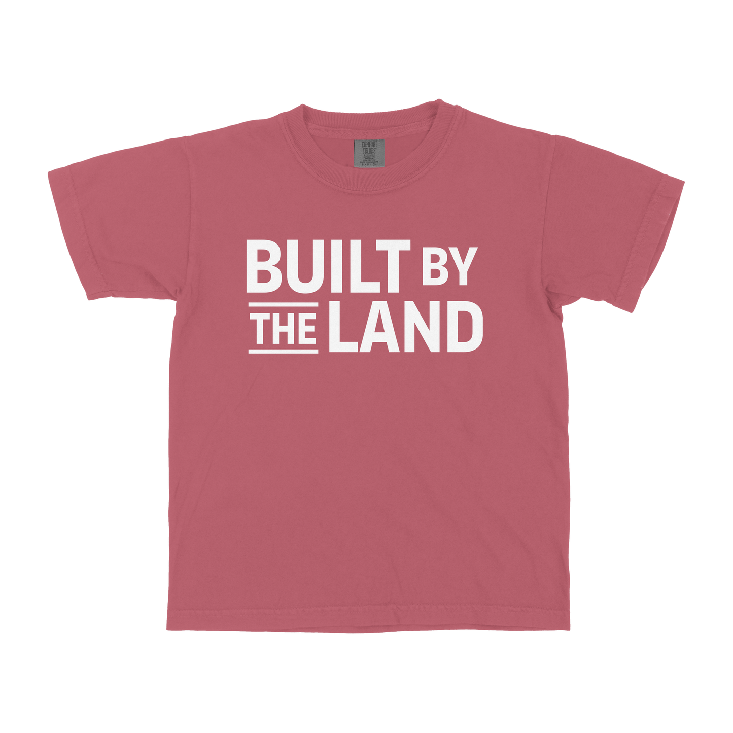 BUILT BY THE LAND YOUTH SHIRT