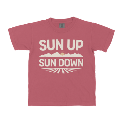 SUN UP SUN DOWN YOUTH SHIRT