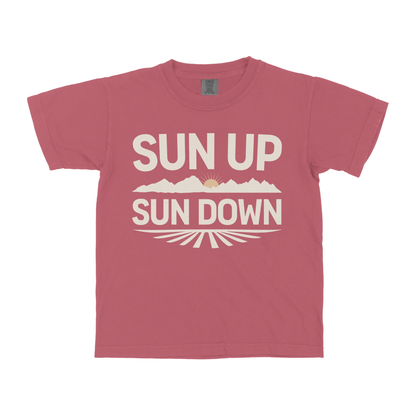 SUN UP SUN DOWN YOUTH SHIRT