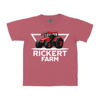 CUSTOM FARM TRACTOR YOUTH SHIRT F3