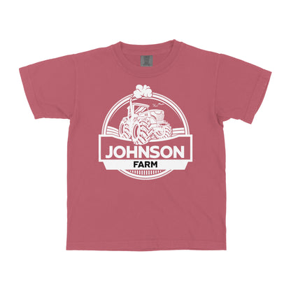 CUSTOM FARM TRACTOR YOUTH SHIRT F2