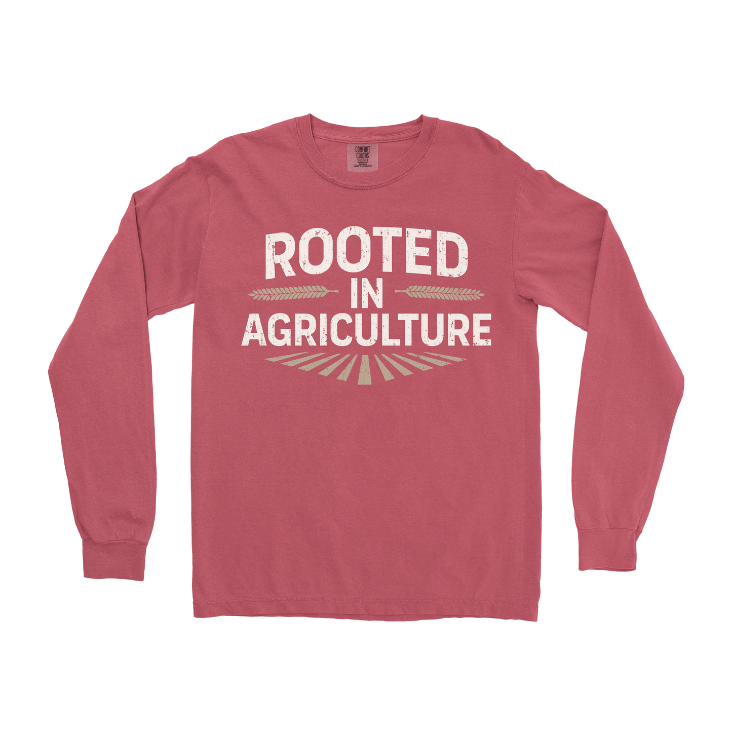 ROOTED IN AGRICULTURE LONG SLEEVE SHIRT
