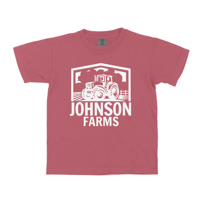 CUSTOM FARM TRACTOR YOUTH SHIRT F4