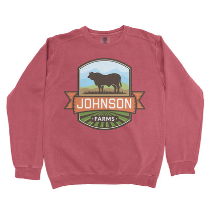 CATTLE FARM CUSTOM PREMIUM SWEATSHIRT C1