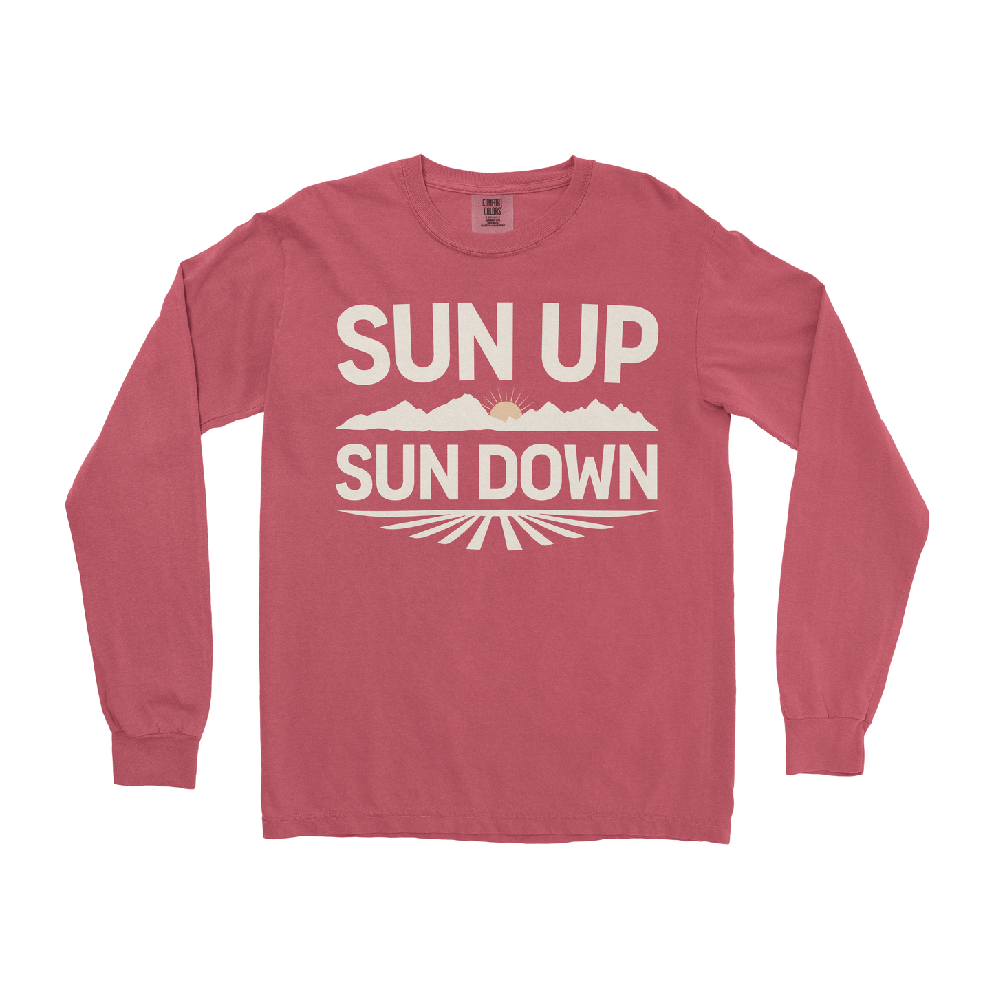 SUN UP SUN DOWN LONG SLEEVE SHIRT