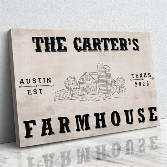 FARMHOUSE CUSTOM CANVAS