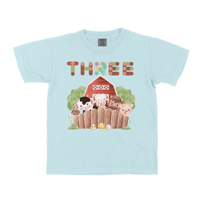 FARM BARN BIRTHDAY CUSTOM YOUTH SHIRT