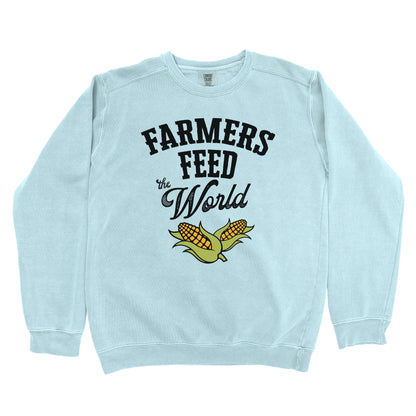 FARMERS FEED THE WORLD PREMIUM SWEATSHIRT