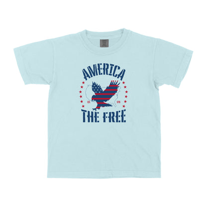 AMERICA THE FREE YOUTH SHIRT