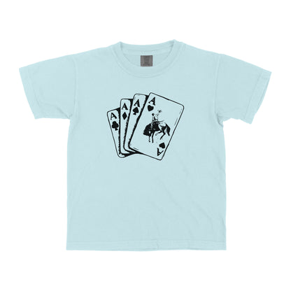 COWBOY ACE OF SPADES YOUTH SHIRT