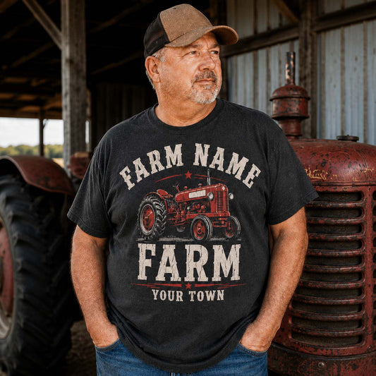 CUSTOM FARM TRACTOR SHIRT F5