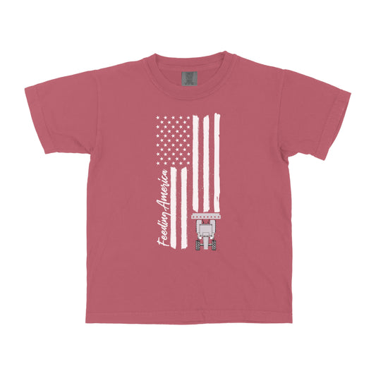 FARM AMERICAN FLAG YOUTH SHIRT