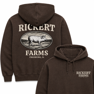 PIG FARM CUSTOM HOODIE BACK PRINT B5