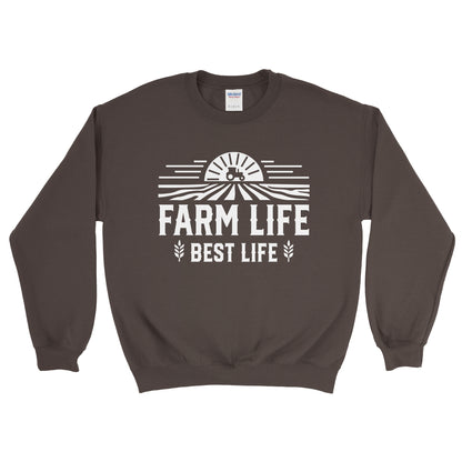 FARM LIFE BEST LIFE SWEATSHIRT