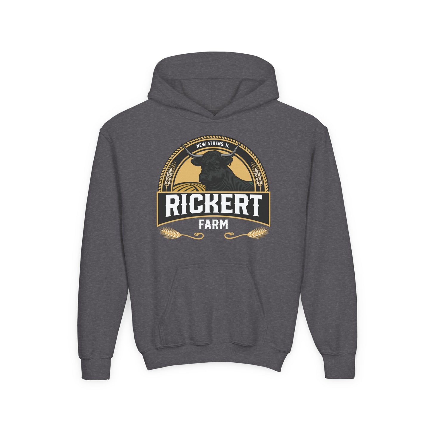 ANGUS FARM CUSTOM YOUTH HOODIE A3