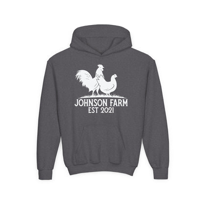 POULTRY FARM CUSTOM YOUTH HOODIE P6