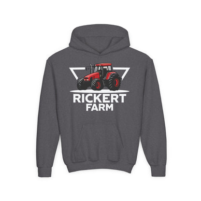 CUSTOM FARM TRACTOR YOUTH HOODIE F3