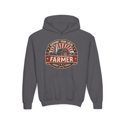 SUPPORT YOUR LOCAL FARMERS YOUTH HOODIE