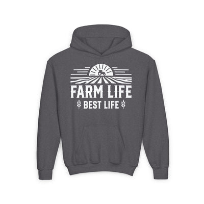 FARM LIFE BEST LIFE YOUTH HOODIE