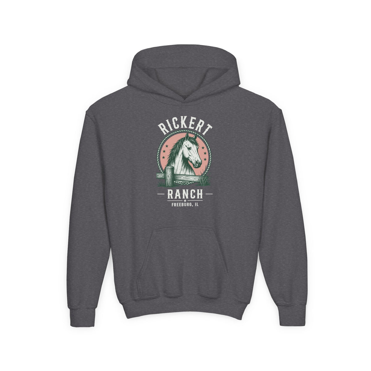 HORSE RANCH CUSTOM YOUTH HOODIE H14