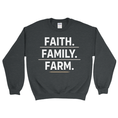 FAITH. FAMILY. FARM. SWEATSHIRT