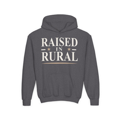 RAISED IN RURAL YOUTH HOODIE