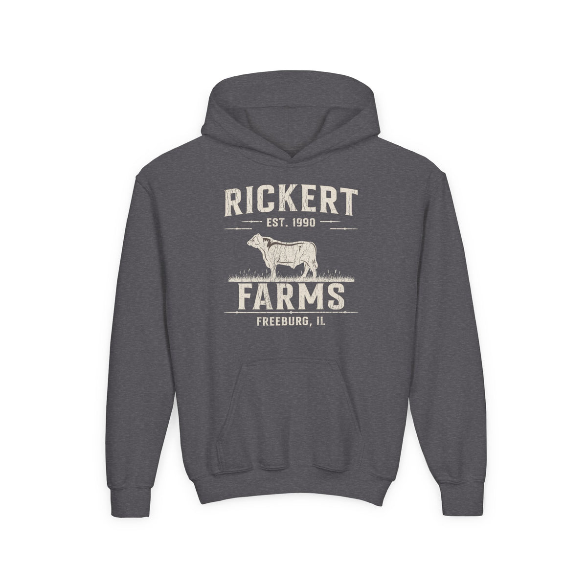 CATTLE FARM CUSTOM YOUTH HOODIE C17