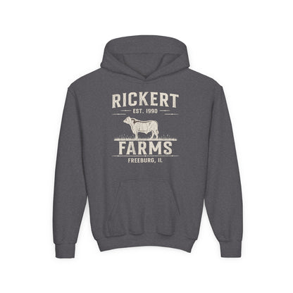CATTLE FARM CUSTOM YOUTH HOODIE C17