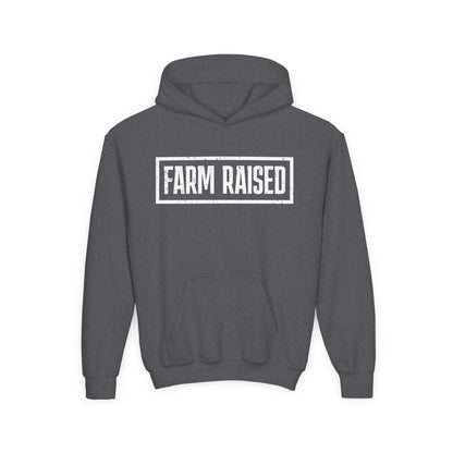FARM RAISED BLOCK YOUTH HOODIE