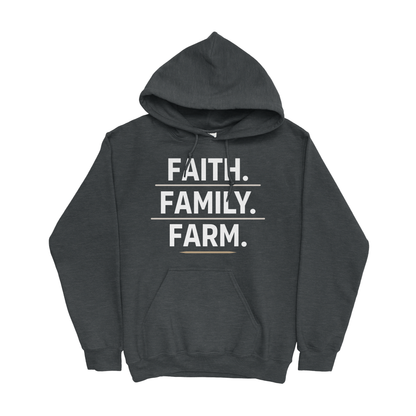 FAITH. FAMILY. FARM. HOODIE