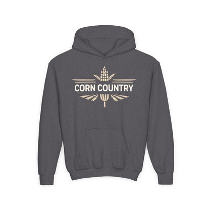 CORN COUNTRY YOUTH HOODIE