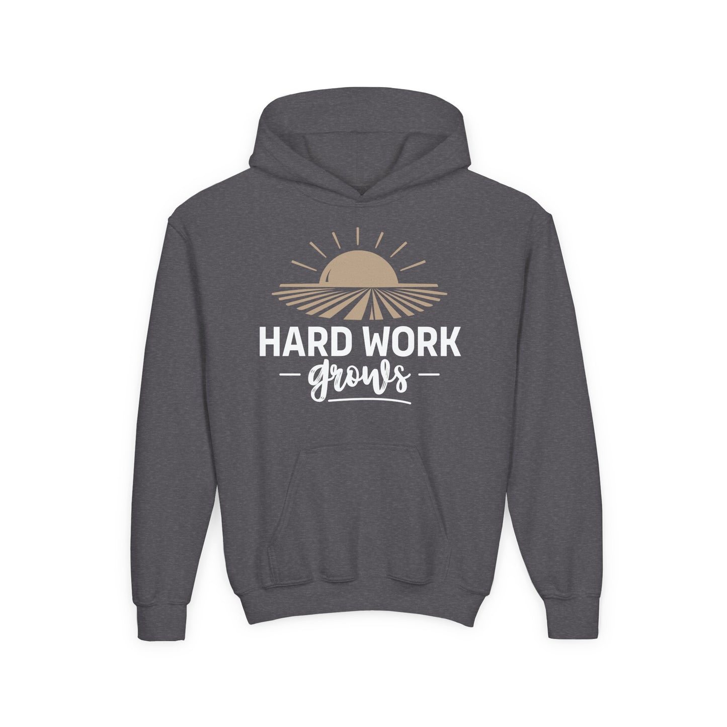 HARD WORK GROWS YOUTH HOODIE
