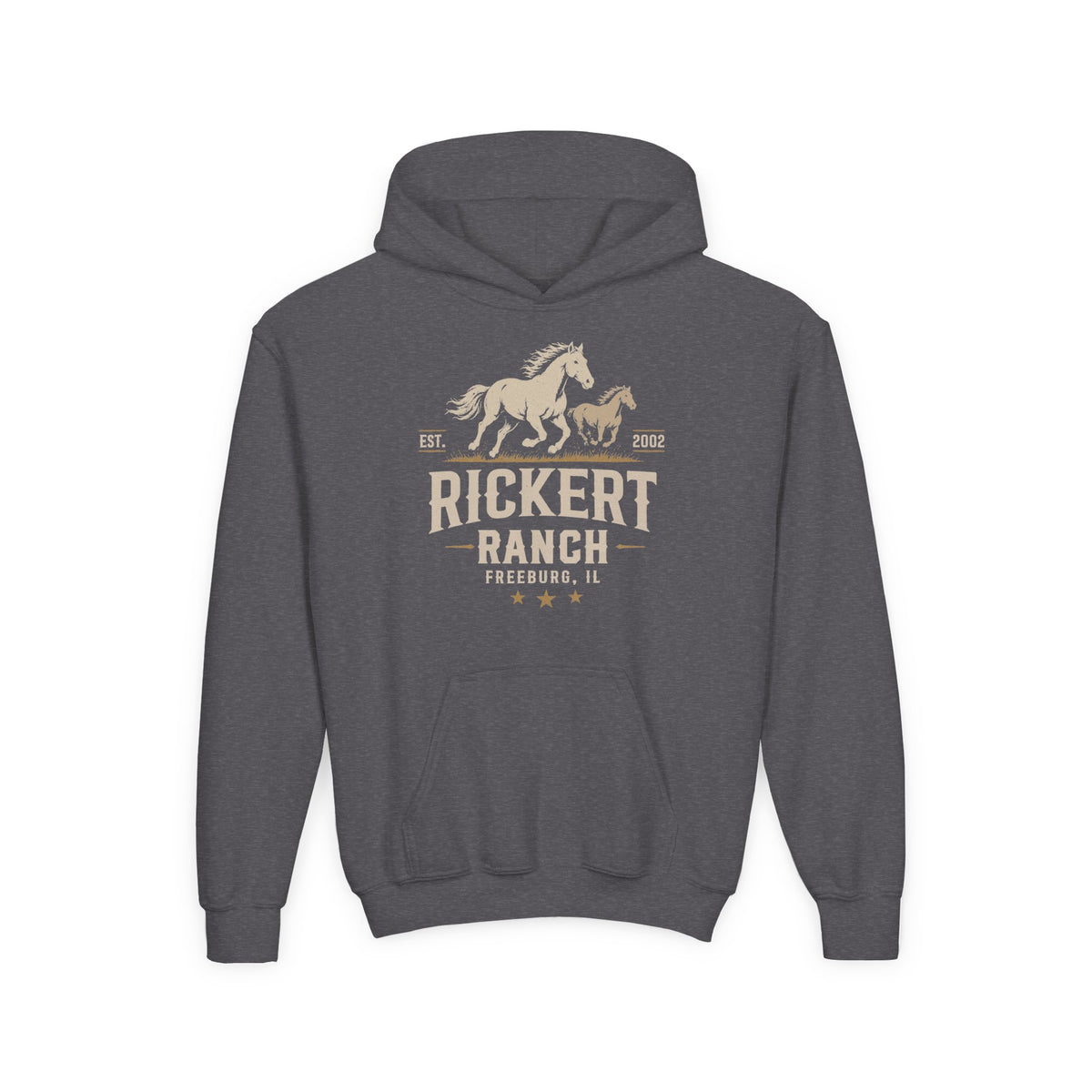 HORSE RANCH CUSTOM YOUTH HOODIE H7