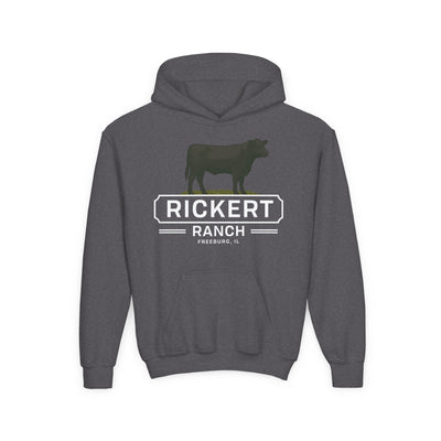 ANGUS CATTLE FARM CUSTOM YOUTH HOODIE A4