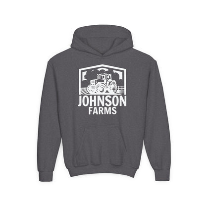 CUSTOM FARM TRACTOR YOUTH HOODIE F4