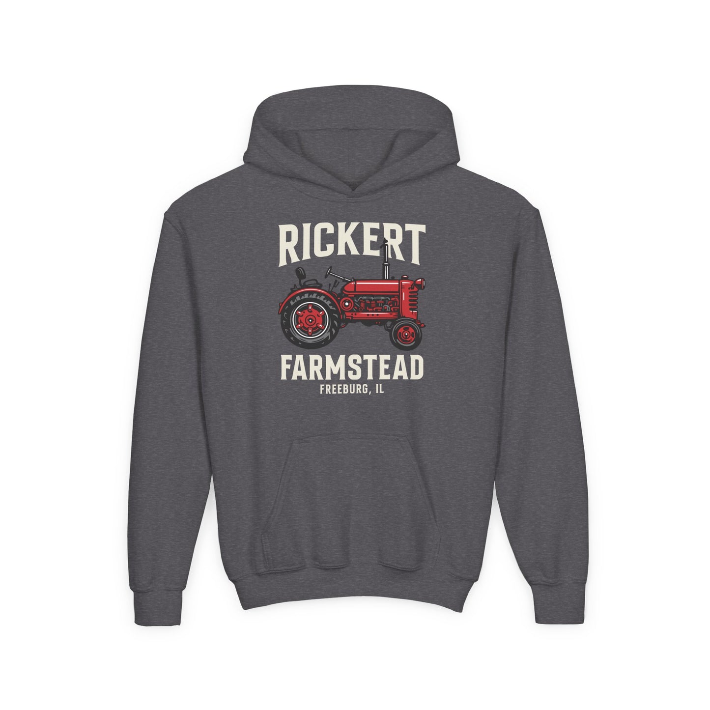 CUSTOM FARM TRACTOR YOUTH HOODIE F7