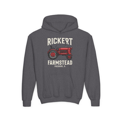 CUSTOM FARM TRACTOR YOUTH HOODIE F7